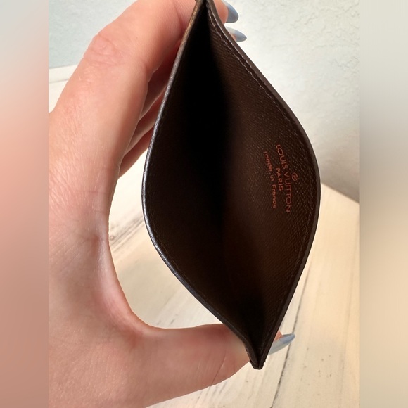 Louis Vuitton Damier Ebene Card Holder - Picture 8 of 11